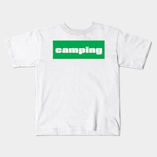 Camping Kids T-Shirt